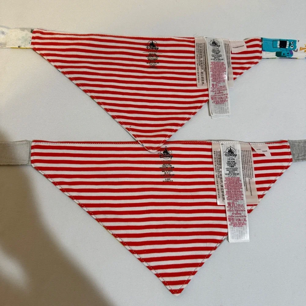 Disney Pixar Christmas Pet bandana Set